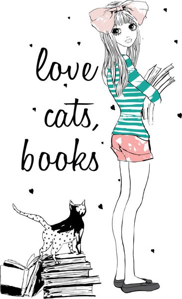 کتاب دختر مد گربه