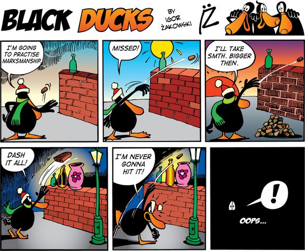 اردک های سیاه کمیک استریپ قسمت 68
