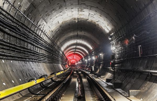 تونل جدید مترو
