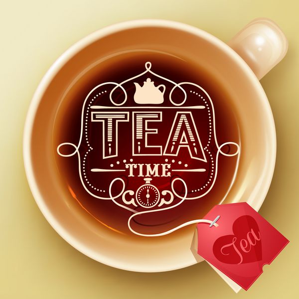 قالب طراحی زمان چای