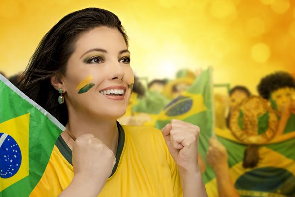طرفداران برزیلی فوتبال