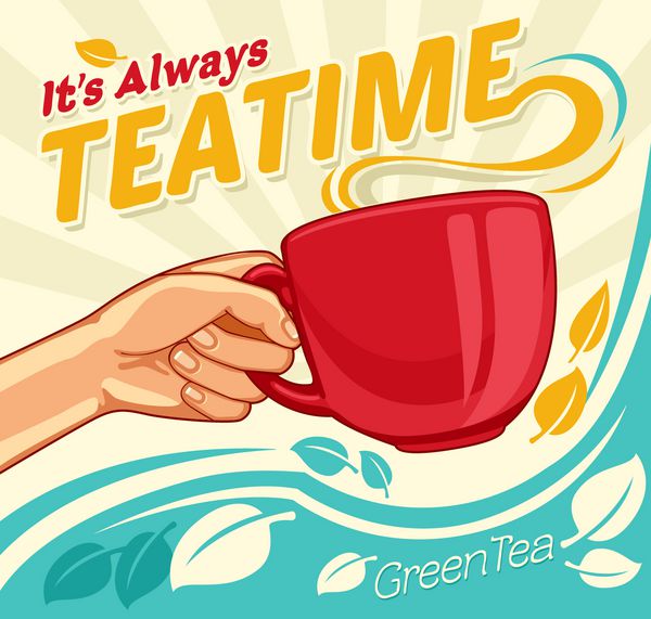 پوستر زمان چای