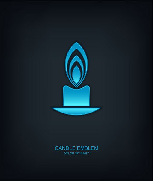 شمع انتزاعی انتزاعی قالب قالب طراحی لوگو آتش درخشش فناوری کسب و کار ایده جهانی ایده تصویر برداری