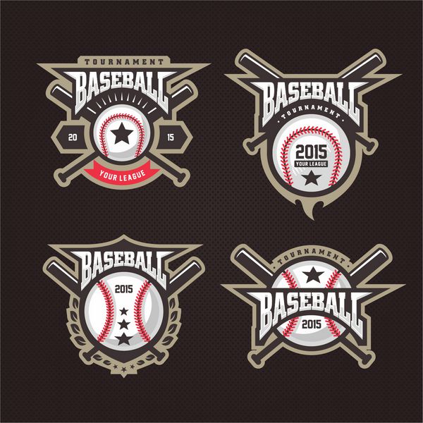 لوگوی حرفه ای مسابقات بیسبال