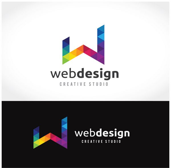 قالب لوگو وکتور طراحی وب