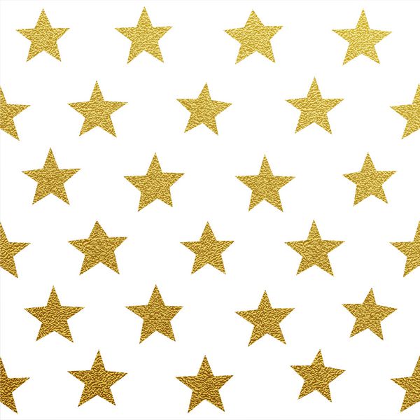 الگوی ستاره های درخشان طلایی