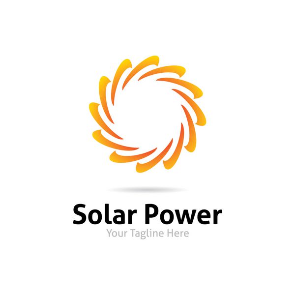 لوگوی انرژی خورشیدی