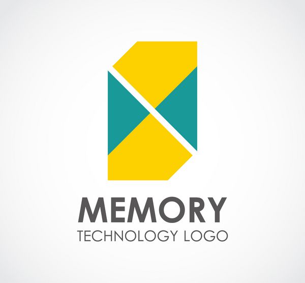 وکتور انتزاعی فناوری و طراحی لوگو یا الگوی نماد تجاری رایانه دیجیتال مفهوم نماد هویت شرکت آینده