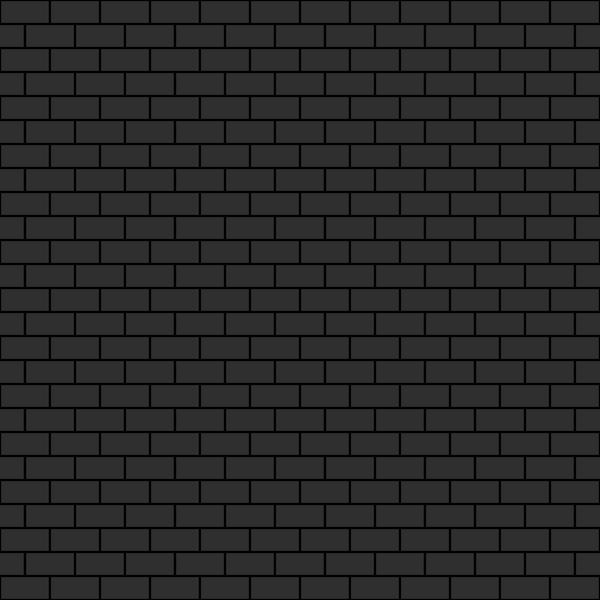 دیوار آجری تیره پس‌زمینه بدون درز وکتور دوبعدی الگوی آجری