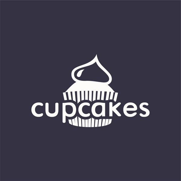 کیک لوگو لوگو طرح وکتور لوگو برای مغازه نانوایی وکتور
