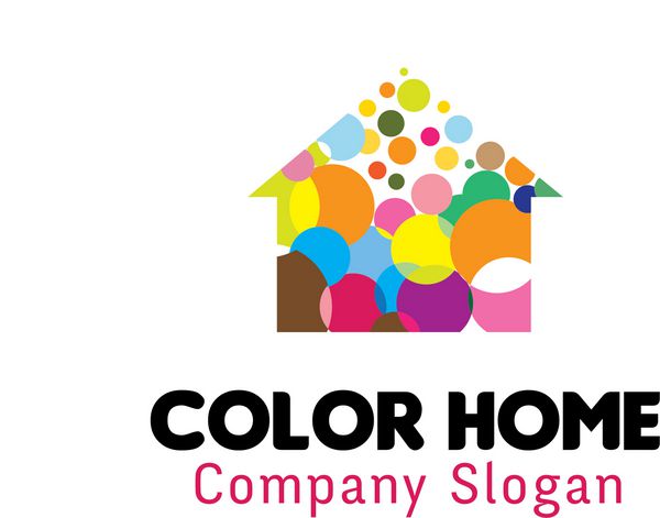 تصویر طراحی خانه رنگی