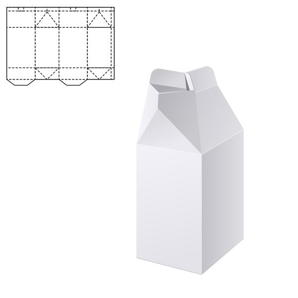 جعبه صنایع دستی شیر یا آبمیوه الف