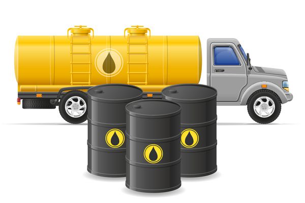 تحویل کامیون باری و حمل و نقل سوخت برای شرکت حمل و نقل