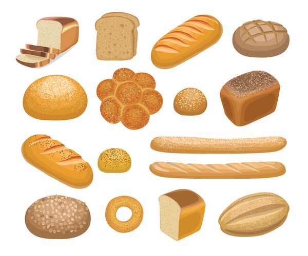 نان محصولات نانوایی