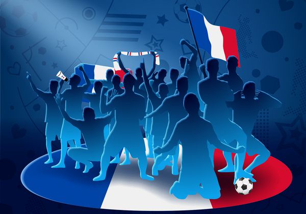 طرفداران فوتبال فرانسه