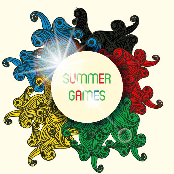 بازی های تابستانی با امواج رنگارنگ