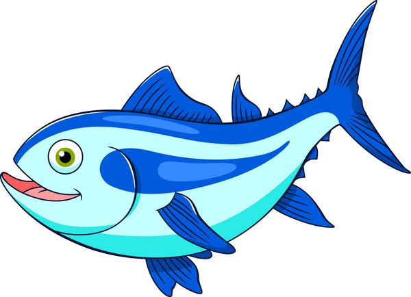 ماهی تن کارتونی