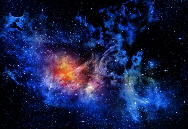 ستاره اعماق بیرونی sp neb و کهکشان