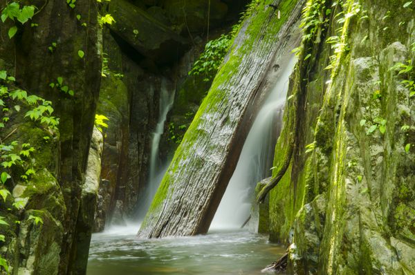 آبشار کروک ای دوک در پارک ملی خائو یای میراث جهانی جنگل