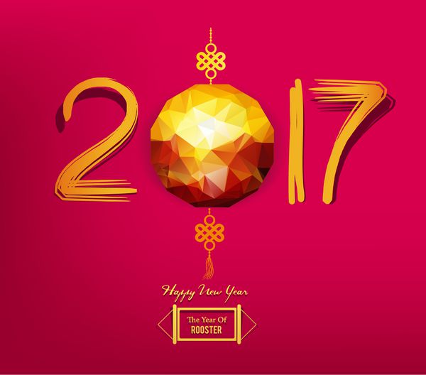 طراحی فانوس چند ضلعی سال نو چینی 2017