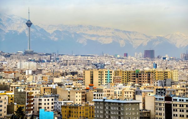 نمای تهران از برج آزادی - ایران