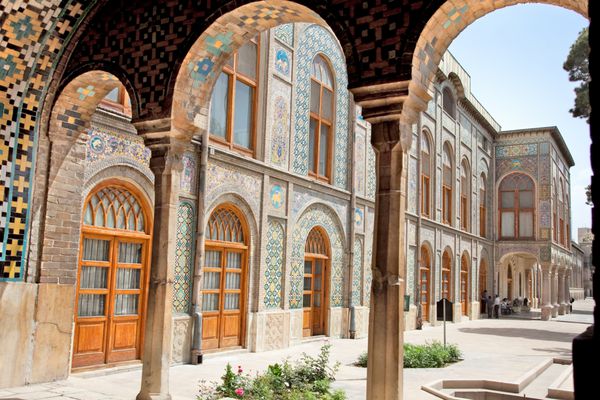 معماری زیبای گلستان پال تهران ایران