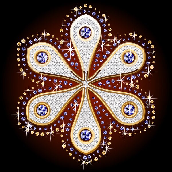 نماد زینتی در طلا و الماس