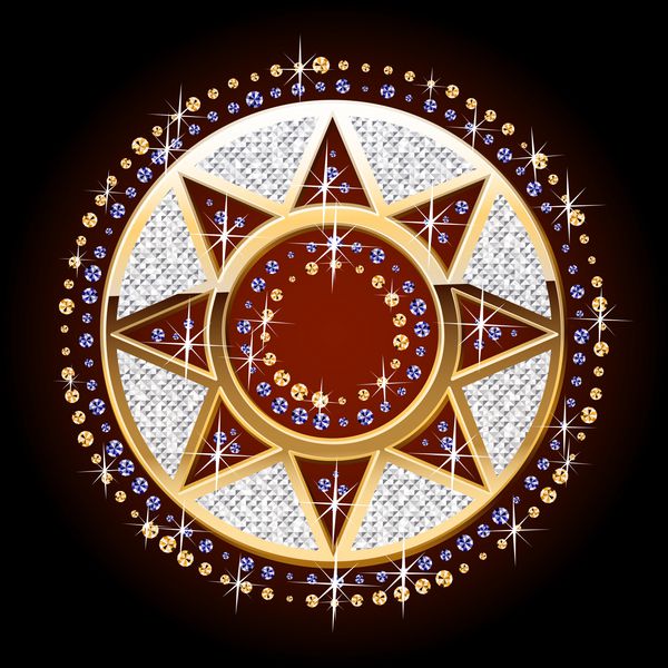 نماد زینتی در طلا و الماس