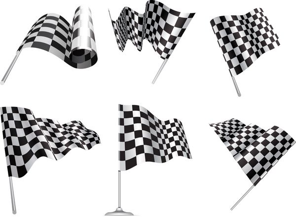 ست پرچم های شطرنجی