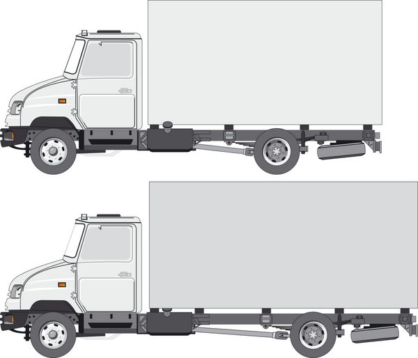 وکتور حمل بار کامیون zil-5301 mod po and io