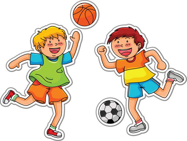 فوتبال و بسکتبال پسران
