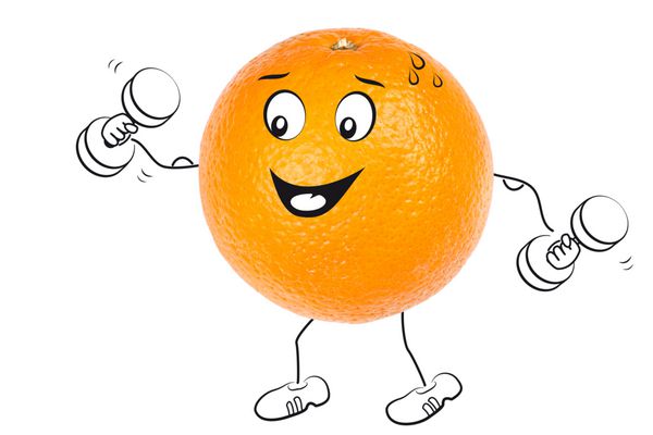 پرتقال ورزشی تناسب اندام