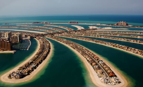 نخل جمیرا جزیره نخل دبی امارات متحده عربی