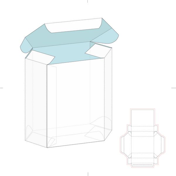 طراحی جعبه سفارشی با قالب دای لاین