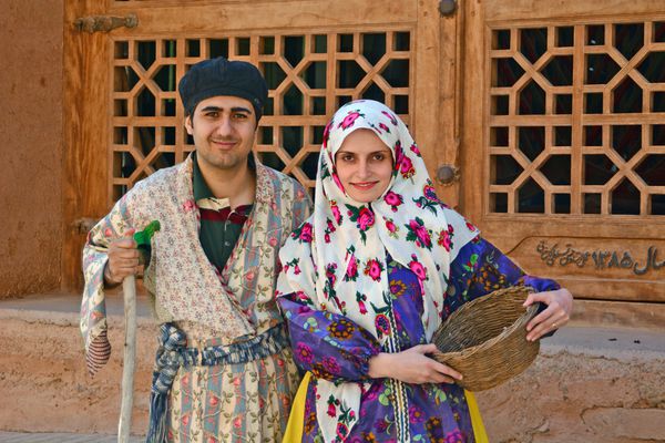 مردم سنتی مسلمان ایرانی ابیانه 7 اکتبر 2014 ایران