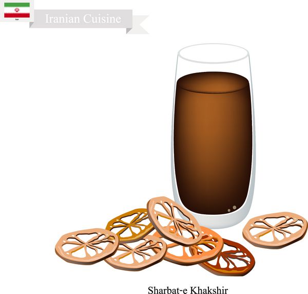 غذاهای ایرانی شربت خاکشیر یا نوشیدنی سنتی که از زردچوبه زعفران و شربت معطر تهیه می شود یکی از محبوب ترین نوشیدنی ها در ایران