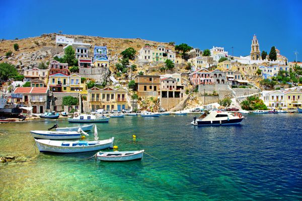 یونان شگفت انگیز - جزیره تصویری symi