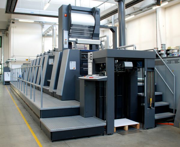 چاپ پرس چاپخانه - دستگاه افست پرس افست یک دستگاه چاپ است که برای تولید تکثیر با کیفیت خوب طراحی شده است