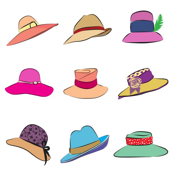 ست کلاه زنانه