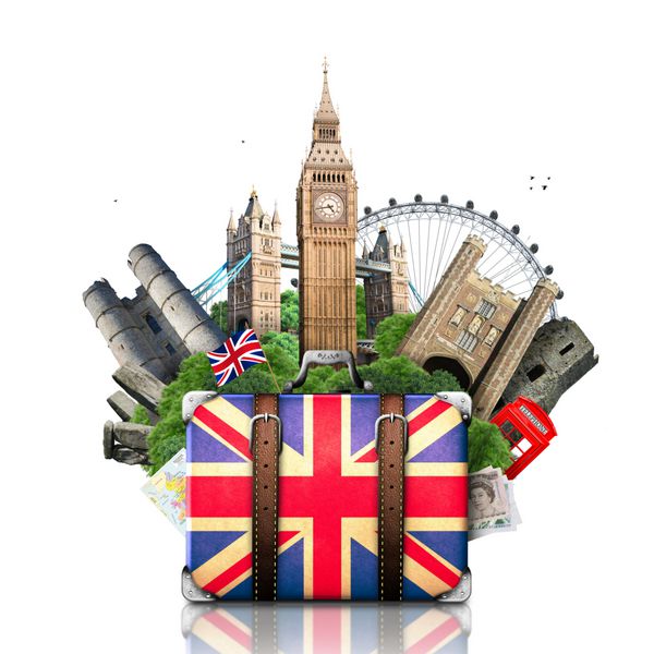 انگلستان مکان های دیدنی بریتانیا سفر و چمدان رترو