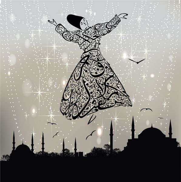 خوشنویسی مساجد دراویش و استانبول