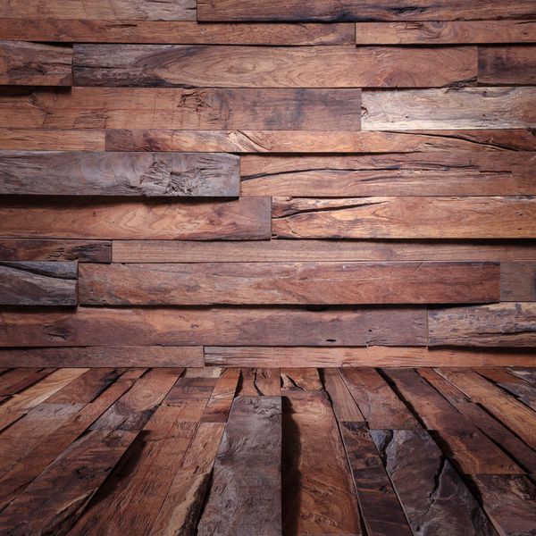 دیوار چوبی پس زمینه صنعتی