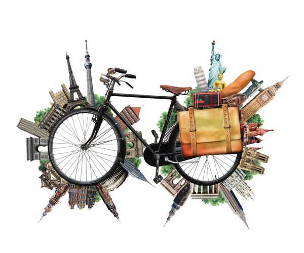 سفر و تعطیلات دوچرخه سواری و مکان های دیدنی جهان