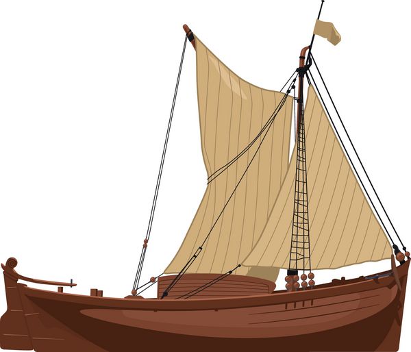 قایق قدیمی هلندی