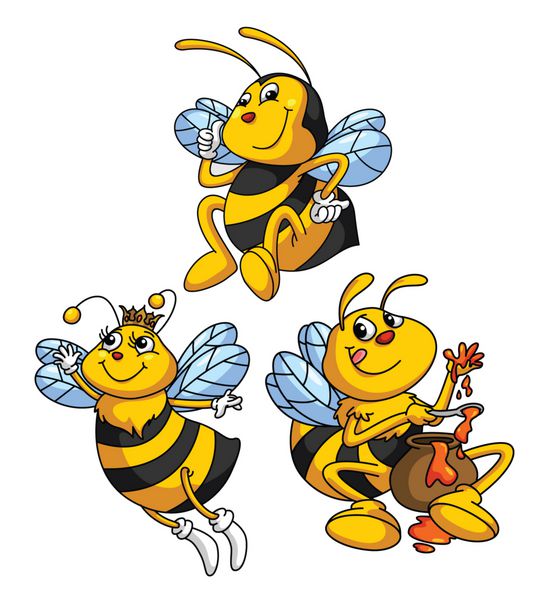 کارتون خنده دار زنبور عسل