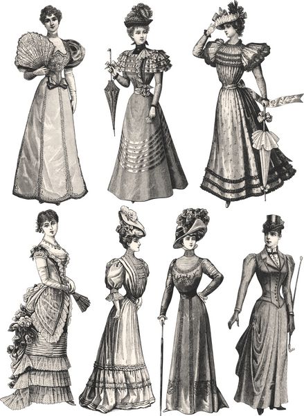 زنان در حدود 1900