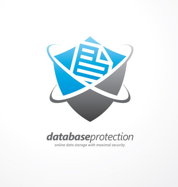 مفهوم نماد حفاظت از داده ها