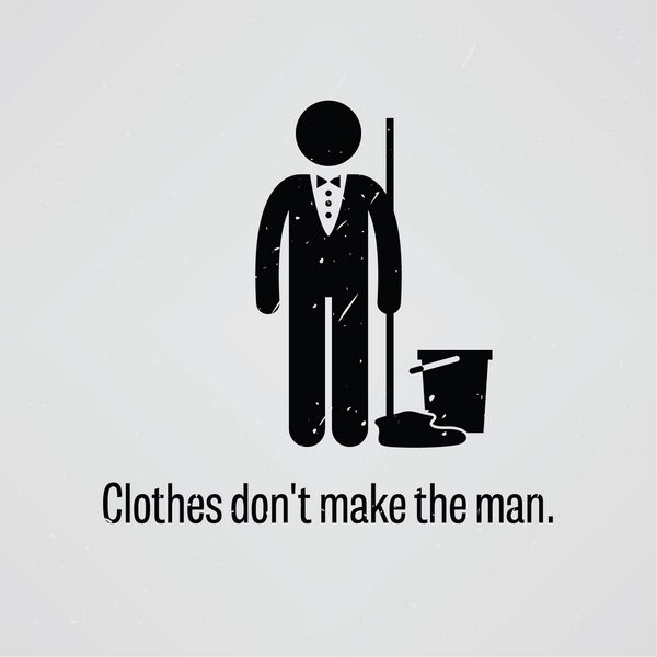 لباس مرد را نمی سازد