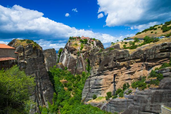 صومعه در بالای متئورا یونان