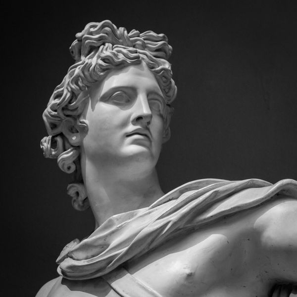 مجسمه آپولو belvedere جزئیات موزه واتیکان